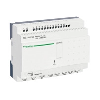 SCHNEIDER ELECTRIC Compact smart relay Zelio Logic - 20 I/O, 100-240VAC, no clock, no display