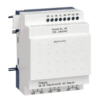 SCHNEIDER ELECTRIC Discrete I/O extension module, Zelio Logic, 14 I/O, 100..240V AC