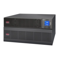 APC Easy UPS SRV RM, Online, 6000VA, 230V, LCD, Rackmount 2U, extended battery, USB, IEC outlet, short depth
