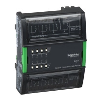 Централен I/O модул, SpaceLogic, 8 цифрови изхода Form C, превключватели за ръчно управление/превключване