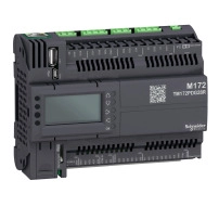 SCHNEIDER ELECTRIC Controller, Modicon M171/M172/M173, performance, display, 28 IO, Ethernet, Modbus