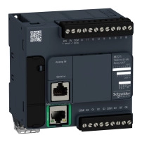 SCHNEIDER ELECTRIC Logic controller, Modicon M221, 16 I/O relay Ethernet