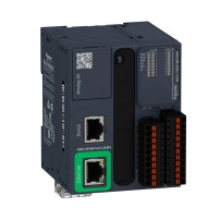 SCHNEIDER ELECTRIC Logic controller, Modicon M221 - 16 I/O Relay Ethernet, spring term.