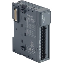 SCHNEIDER ELECTRIC Module Modicon TM3 - 2 analog or temperature inputs, 1 analog output (screw), 24VDC
