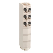 Блок-6 PIN-24VDC бял