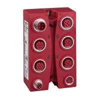 Цифров I/O разширителен блок, Modicon TM7, IP67, 8 DI, 24 V DC, 2 A, M12 конектор