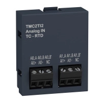 SCHNEIDER ELECTRIC Analogue input cartridge, Modicon M221, 2 temperature inputs