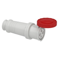 Индустриален присъединител Mureva PK, 90° ъгъл, 16A, 2P+E, 220V, IP67