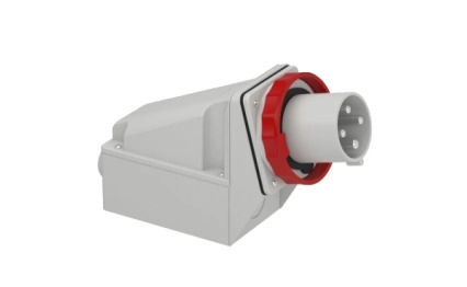 Индустриален контакт за монтаж в табло, Mureva PK, прав, 125A, 3P+N+E, 400V, IP67