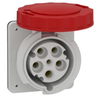Инд. присъединител за стенен монтаж Mureva PK, 125A, 3P+N+E, 400V, IP67