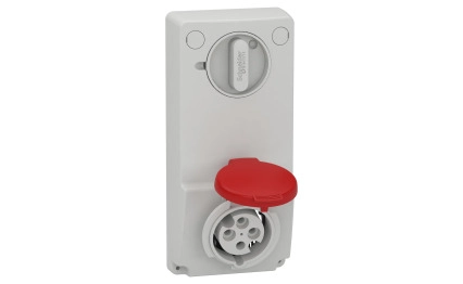 Инд. Присъединител Mureva PK, 16A, 2P+E, 220V, IP44