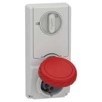 SOCKET UNIKA W/INTERLOCK 16A 3P-E 380-41