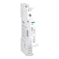 Спомагателен контакт, Acti9 A9A, iOF, 1 C/O, 100mA - 6A, 24VAC - 415VAC, 24VDC - 130VDC, горна връзка