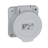 Индустриален контакт за монтаж в табло, Mureva PK, прав, 32A, 2P, 24…48V, IP44