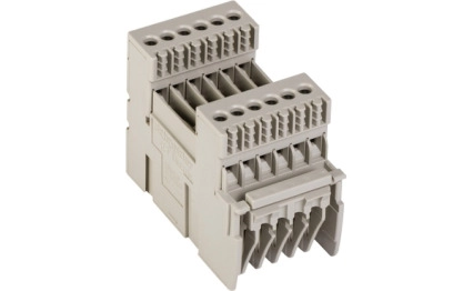 Set of 2 guide rails for SASIL Jean Müller fuse-switch - 2M