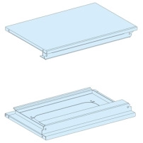 Rear panel, PrismaSeT G, for extension enclosure, 27M, W600mm, H1450mm, IP55