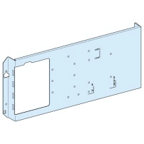 SCHNEIDER ELECTRIC Mounting plate, PrismaSeT G, for NSX Vigi/CVS 250A, horizontal fixed, toggle, 4M, W600+300/W850mm
