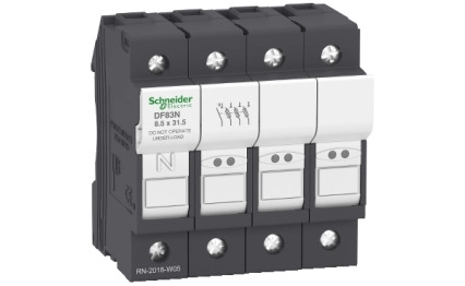 SCHNEIDER ELECTRIC Fuse carrier, 1P, 32A, 690VAC, fuse size 10x38mm