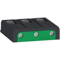 SCHNEIDER ELECTRIC Contactor, 3P(3NO), AC-3/AC-3e, <=440V 9A, 24V AC coil
