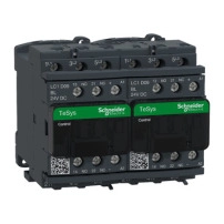 SCHNEIDER ELECTRIC Reversing contactor 3P, 18A, 9kW/440V, Coil Voltage: 48VAC, 1NO+1NC