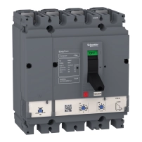 Прекъсвач EasyPact CVS250N, 50kA, 415VAC, 200A номинален, термомагнитно TM-D изключващо у-во, 3P 3d