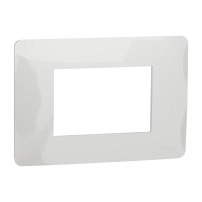 SCHNEIDER ELECTRIC Cover frame, New Unica, 2 gangs, 2x2 modules, aluminium