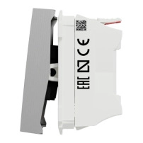 Еднополюсен ключ One-way switch 10A 2modules Алуминий