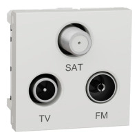 Розетка RJ45, кат. 6A FTP, 1 модул