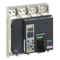 Авт. прекъсвач, ComPact NS1000N, 50kA/415VAC, 1000A, изваждаем, електрическо управление, без изключващо у-во, 4P