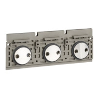 Хоризонтална задна връзка, MasterPact NT06/NT16, ComPacT NS630b/NS1600, 4 полюса, фиксиран, 630A/1600A, долен монтаж