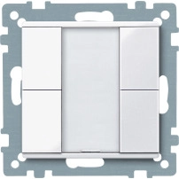 KNX ARGUS Датчик присъствие/движение, полярно бяло
