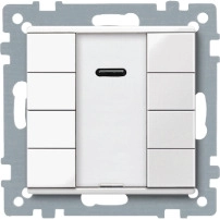 SCHNEIDER ELECTRIC Бутони KNX, 2GANG, System M