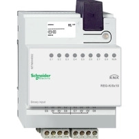 SCHNEIDER ELECTRIC Push-button, 2-gang plus, white, glossy, System M