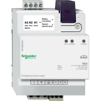SCHNEIDER ELECTRIC KNX power supply REG-K/640 mA with emergency power input, light grey