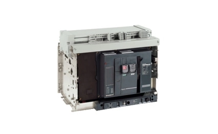 Автоматичен прекъсвач Masterpact NW20L1-2000 A-4 полюса-вадещ се-без икзл. блок