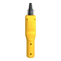 SCHNEIDER ELECTRIC Pendant control station, yellow, pistol grip, 2 booted push buttons with 1NO