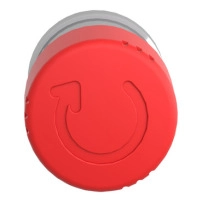 SCHNEIDER ELECTRIC Emergency stop head, red mushroom 60mm, 22mm, trigger latching turn to release