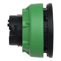 Ill PB metal green L.block LED 12 24V