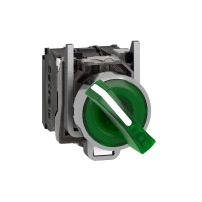 Ill SS metal green 22mm 2pos 110V