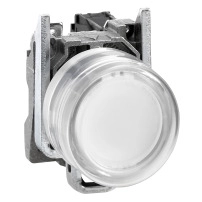 ATEX WHITE PB SPRING RET 1NO