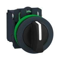 Sel Switch plastic 3pos stay put 2NO
