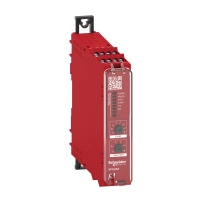 SCHNEIDER ELECTRIC Safety module, Harmony XPSU, Cat 4, potential free 2 NC, NO NC, 2 PNP, 48 to 240V AC or DC, screw /CF-25-01836/