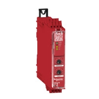 Модул за безопасност, Harmony Safety Automation, Zero speed monitoring with time delay, 48-240 V AC/DC, spring