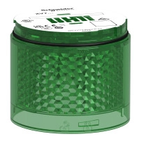 Blinking Green Colored lens
