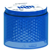 Blinking Blue Colored lens
