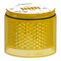 Blinking Yellow Colored lens