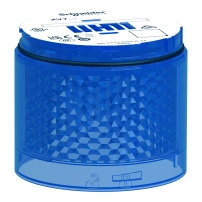 Flashing Blue Colored lens