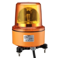 Лампа с въртящ отразител - оранжев, LED, 24V