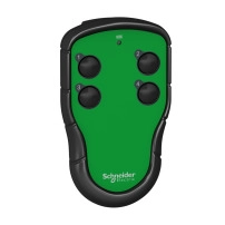 SCHNEIDER ELECTRIC Hand-held remote control, 4 single-step push buttons