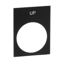 LEGEND 30 X 40 MM BLACK UP